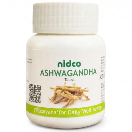 Nidco Ashwagandha Tablet (500mg) | For Stress Relief & Improves Immunity