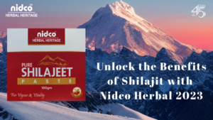 Benefits of Shilajit with Nidco Herbal 750mg active extract for energy and immunity