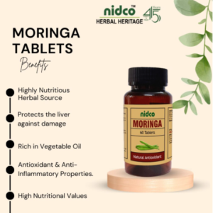 Nutritional profile and Moringa oleifera tablets uses for natural energy