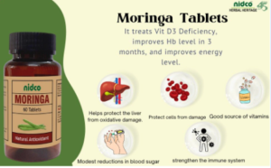 Nidco Herbal - Best Moringa tablets in India with pure organic extract