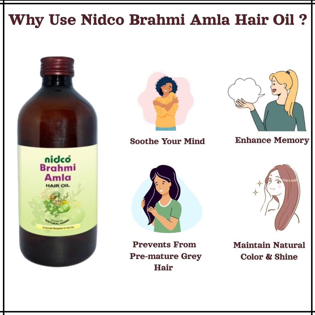 Brahmi Amla Hair Oil - Image 3