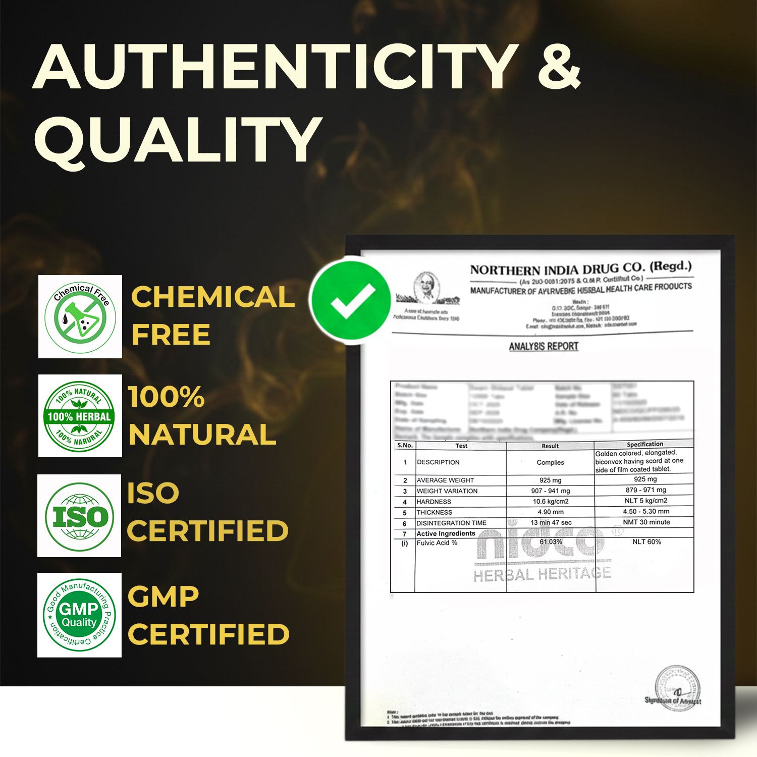 NIDCO SHILAJIT GOLD TABLETS - Image 8