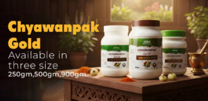 Nidco Chaywanpak Gold with Saffron and Gold for immunity - Best Ayurvedic supplements for modern lifestyle