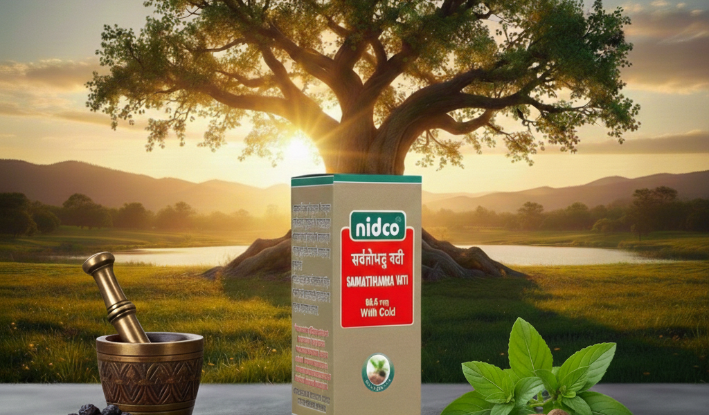 NIDCO Sarvatobhadra Vati with Gold for Kidney Disease Treatment