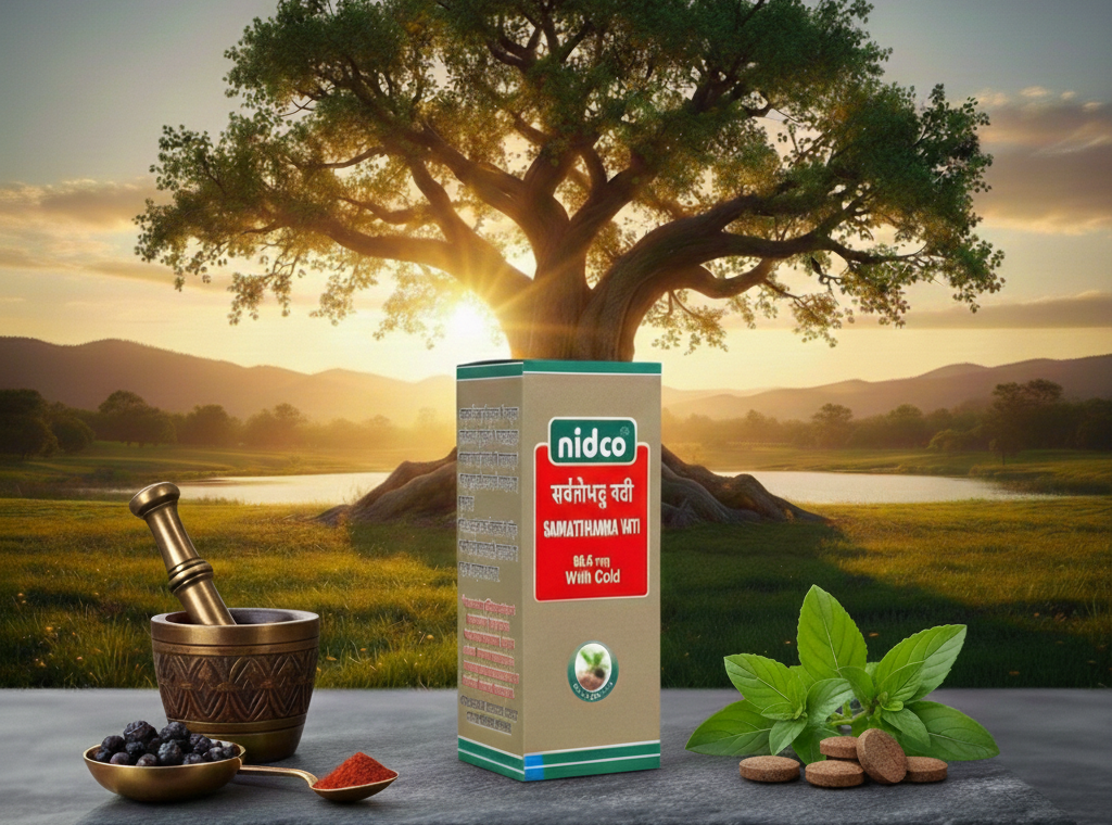 NIDCO Sarvatobhadra Vati with Gold for Kidney Disease Treatment