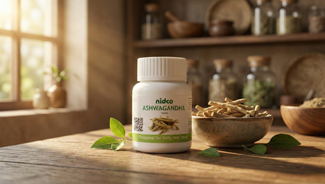 Nidco Ashwagandha Tablet - Best supplement to reduce cortisol