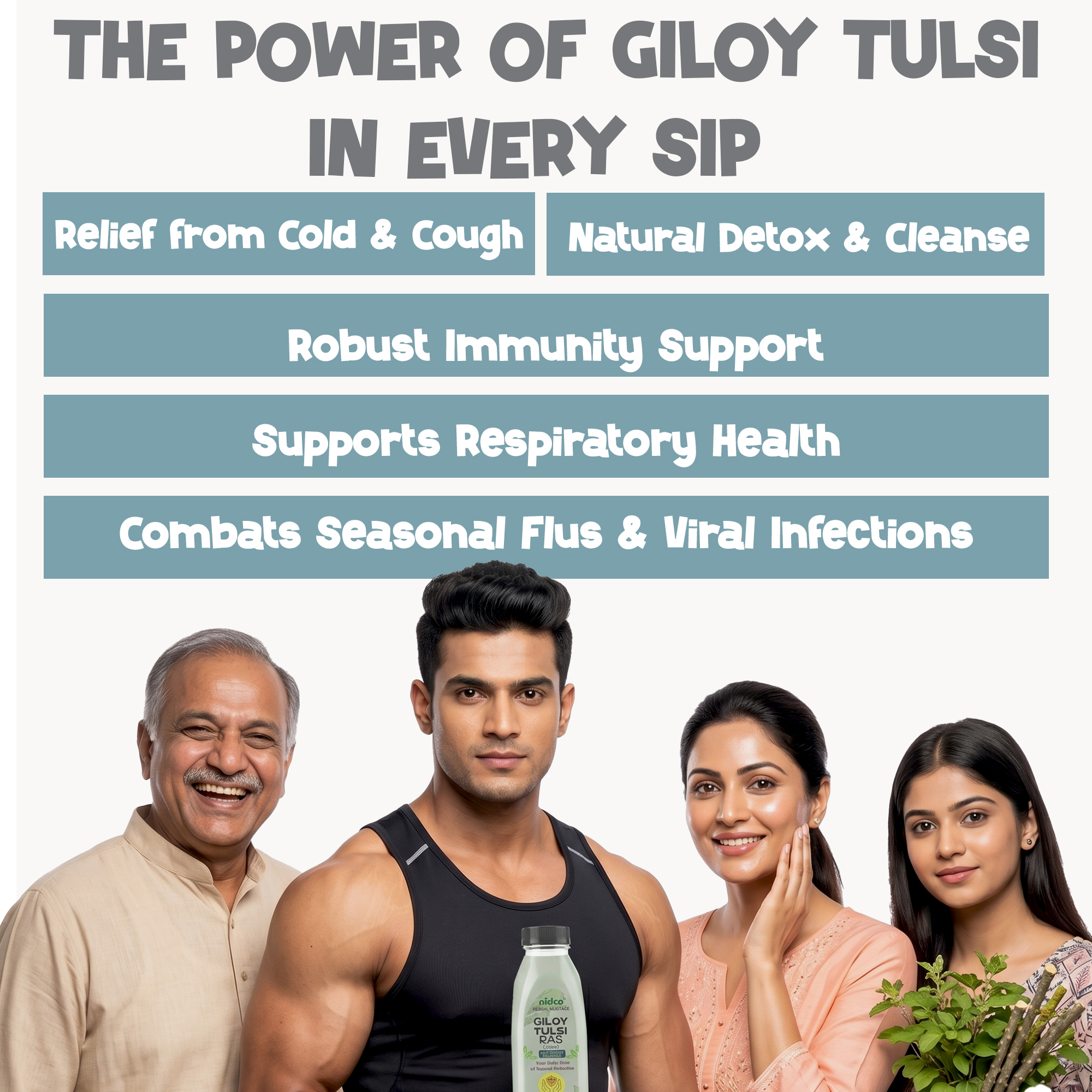 Nidco Giloy Tulsi Ras 500 ML - Image 6