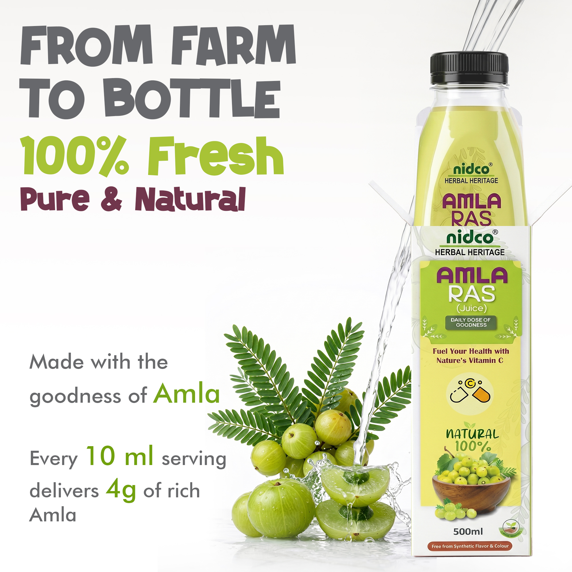 Nidco Amla Ras 500 ML - Image 6